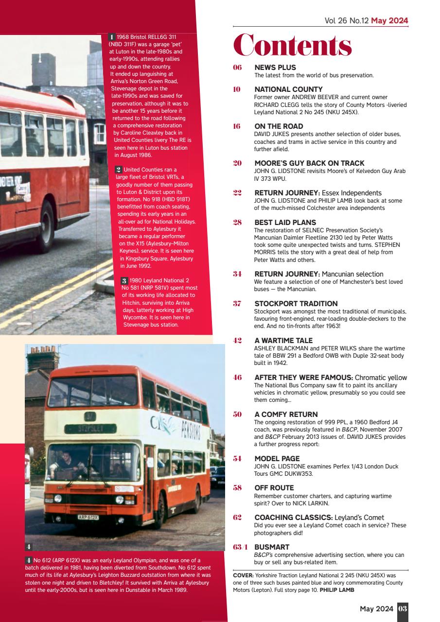 Bus & Coach Preservation Preview Pages
