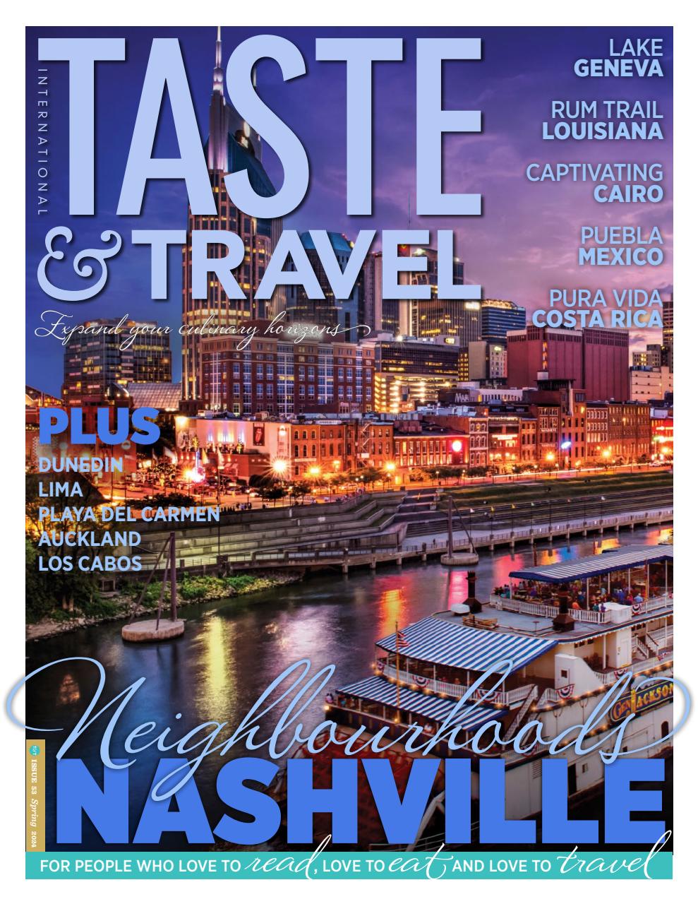 Taste & Travel International Preview Pages