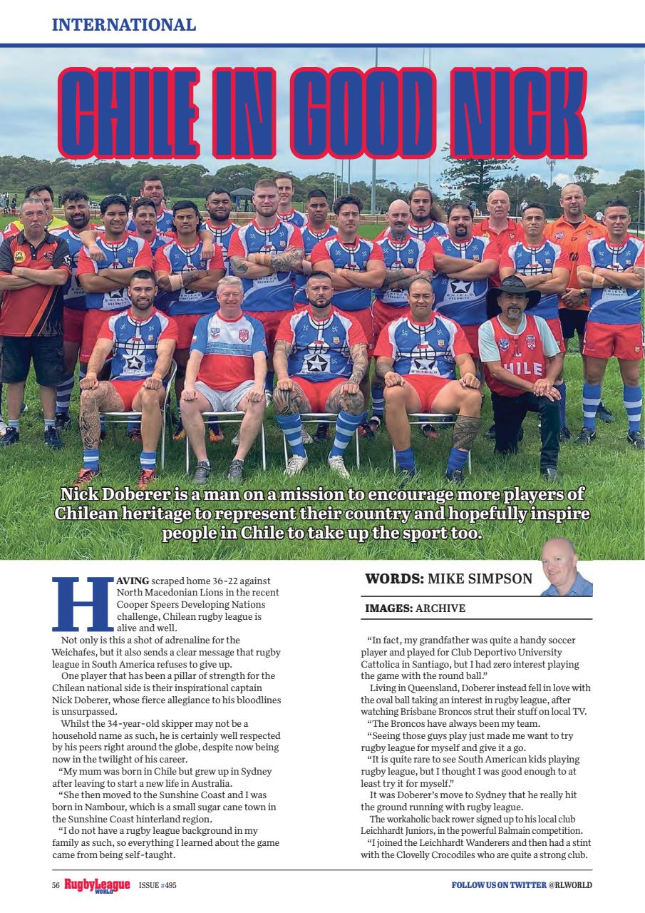 Rugby League World Preview Pages