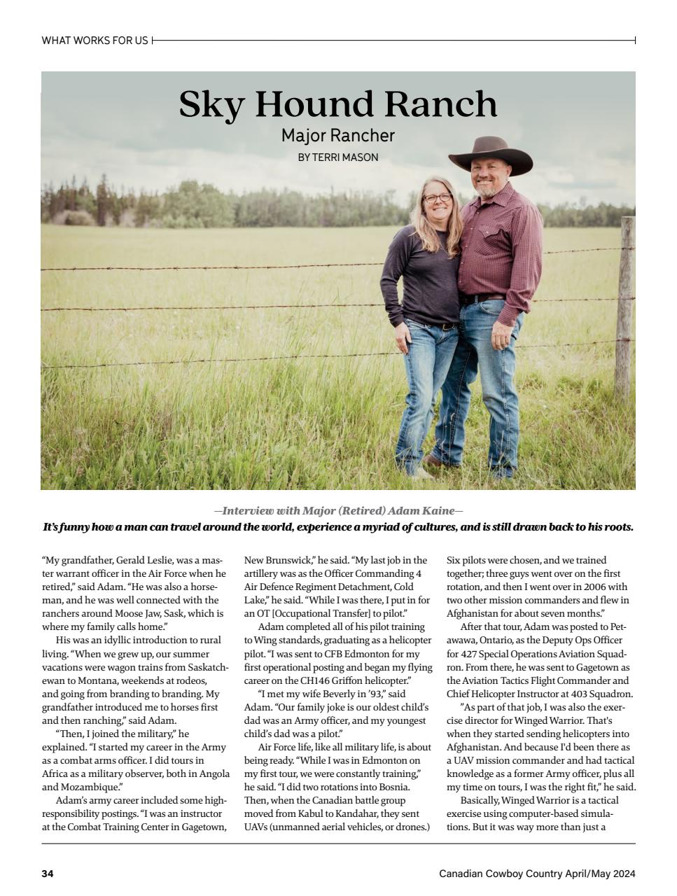 Canadian Cowboy Country Preview Pages