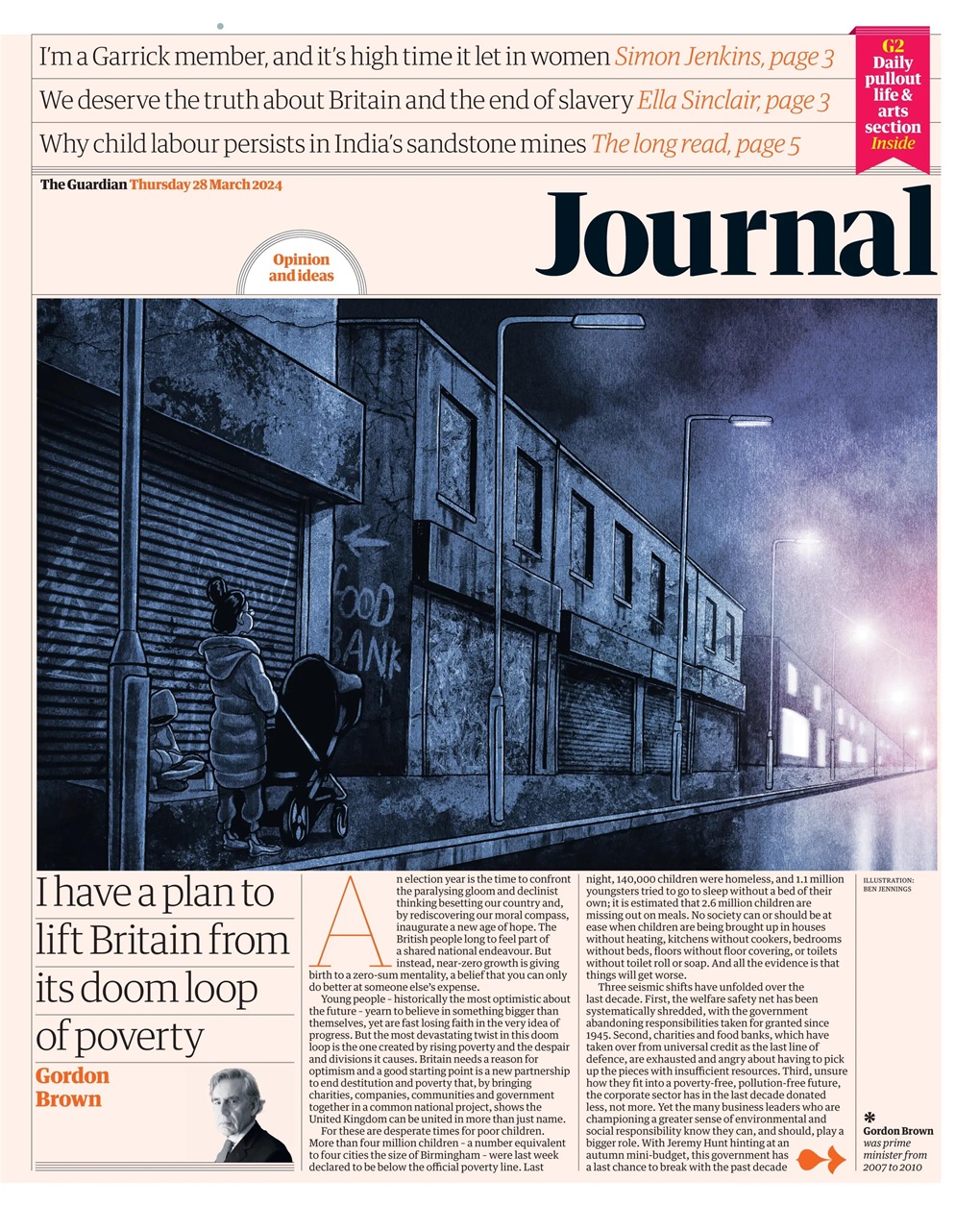The Guardian Newspaper Preview Pages