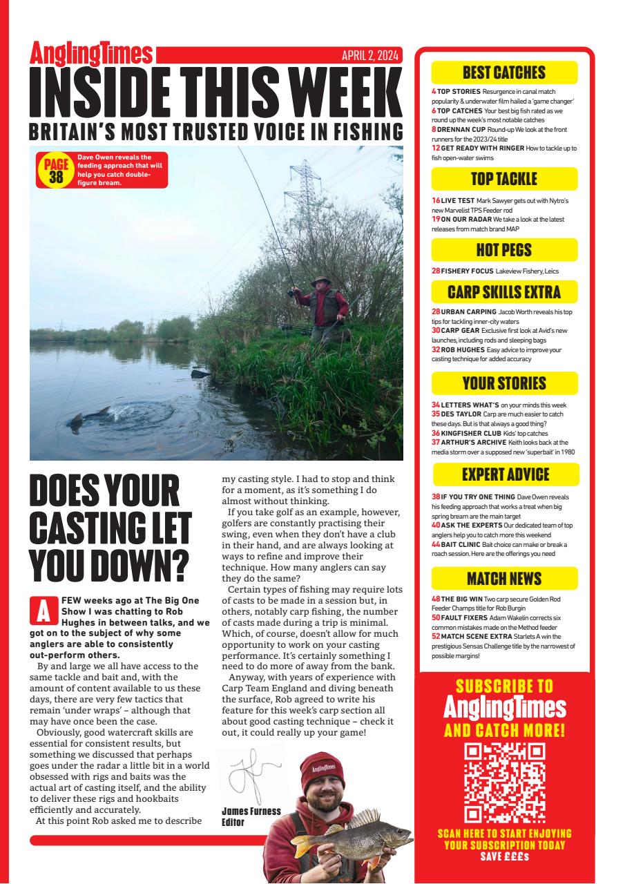 Angling Times Preview Pages