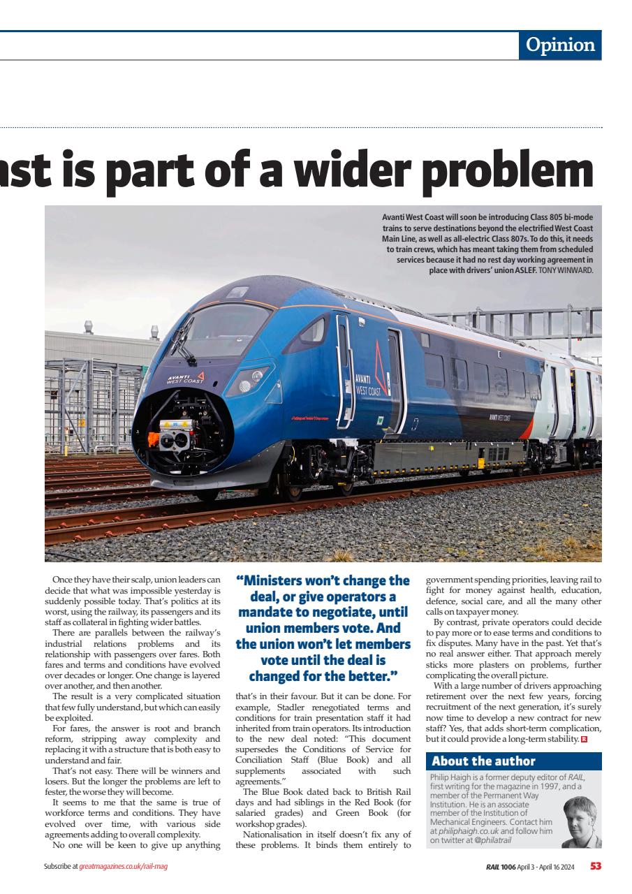 Rail Preview Pages