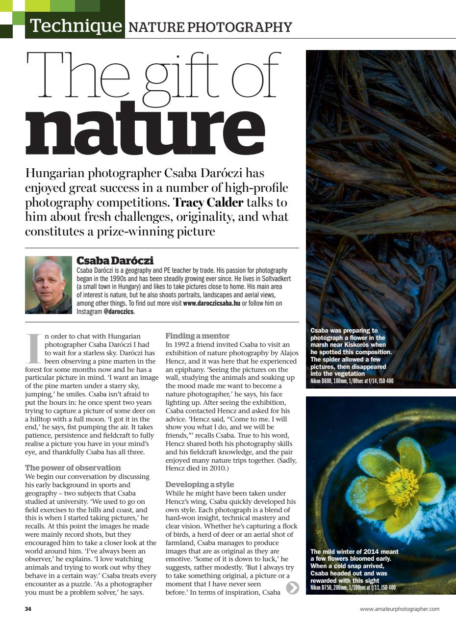 Amateur Photographer Preview Pages