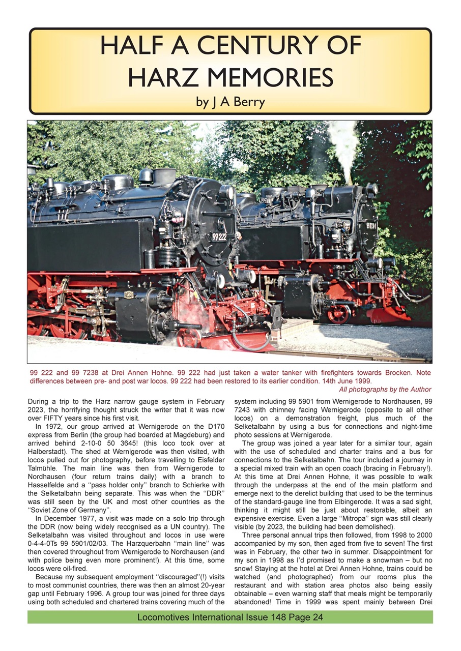 Locomotives International Preview Pages