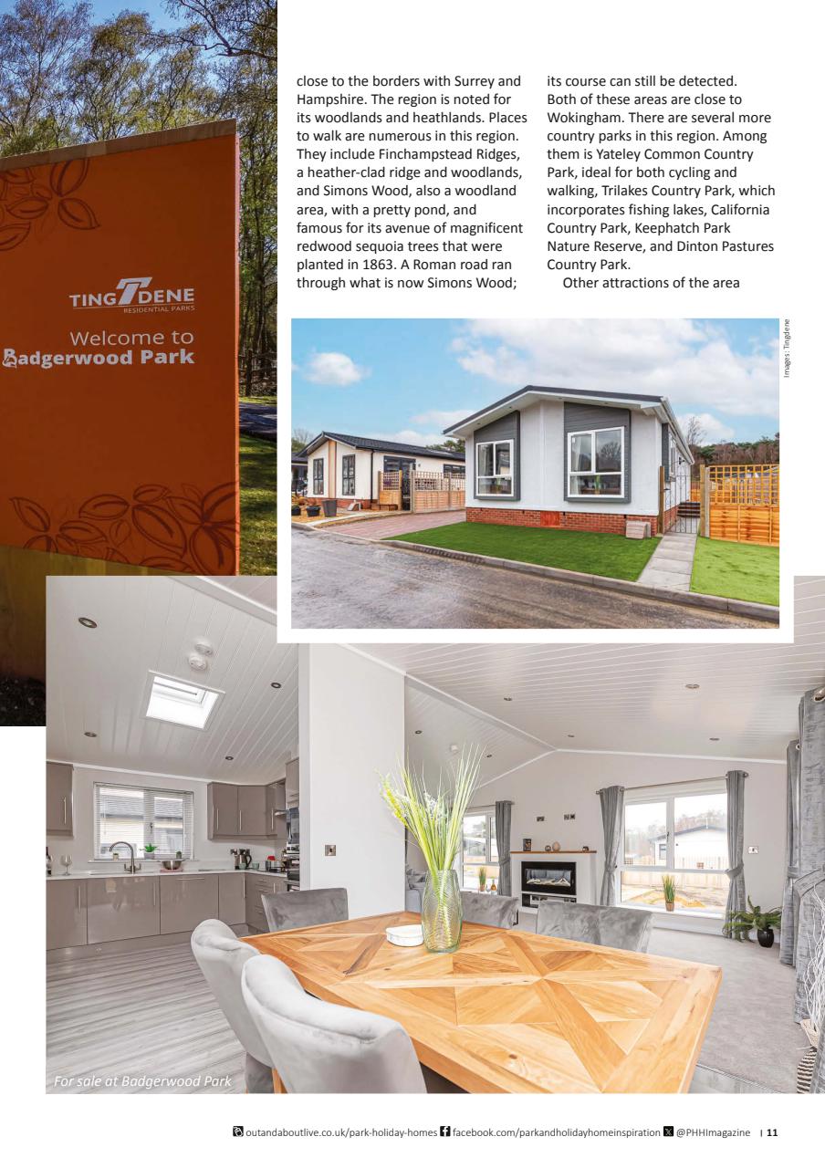 Park and Holiday Home Inspiration magazine Preview Pages