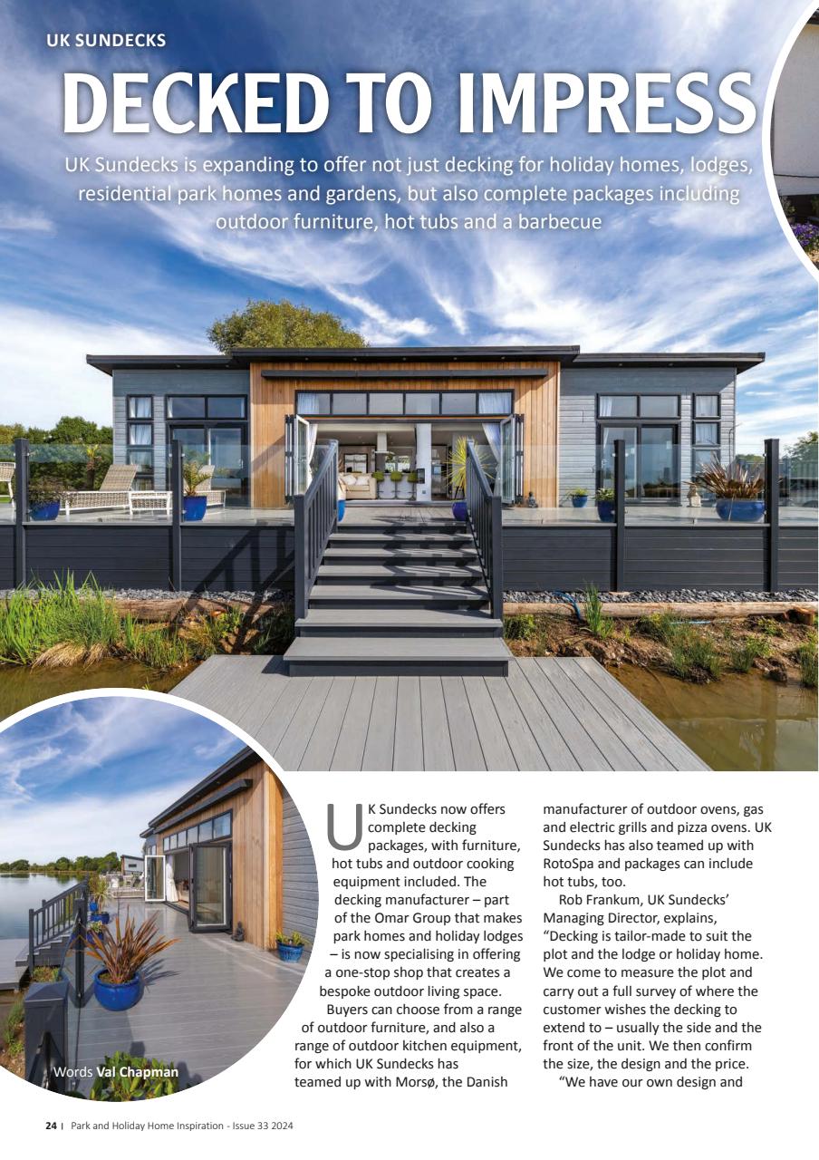 Park and Holiday Home Inspiration magazine Preview Pages