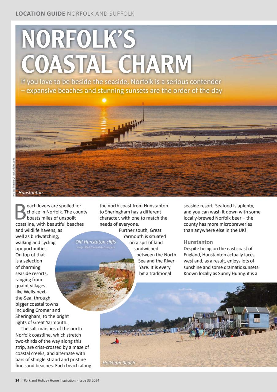 Park and Holiday Home Inspiration magazine Preview Pages