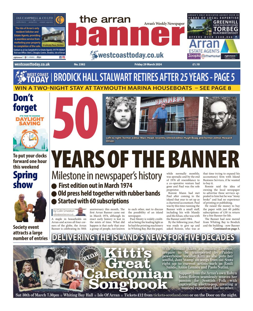 Arran Banner Preview Pages
