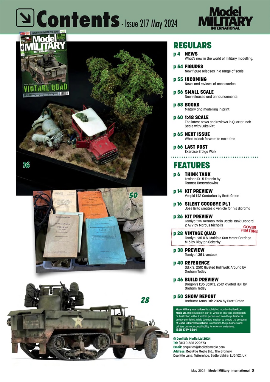 Model Military International Preview Pages