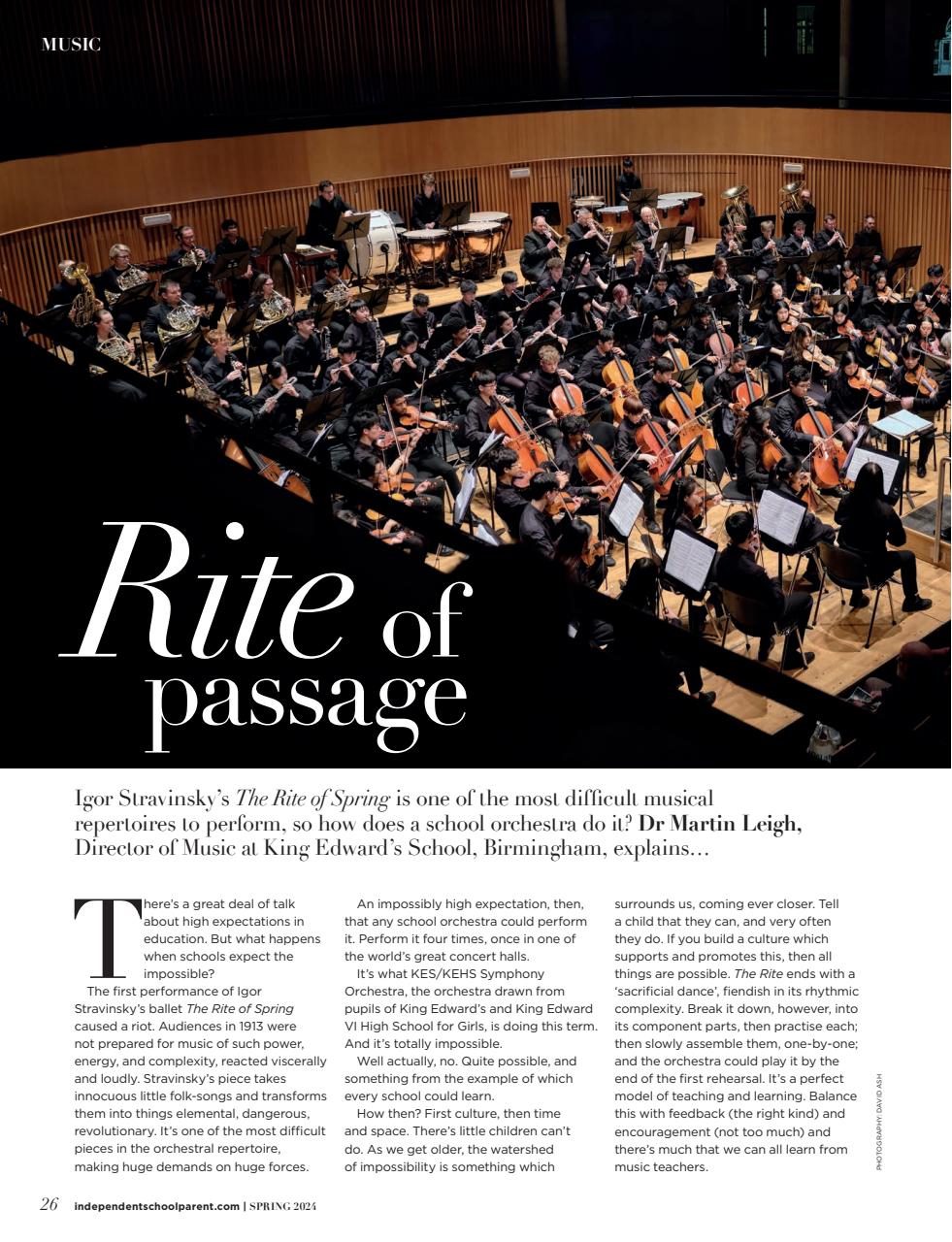 Independent School Parent Preview Pages