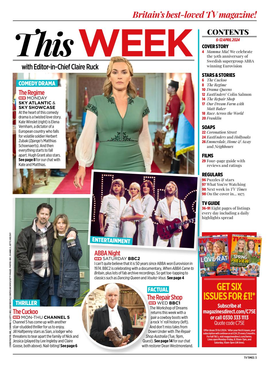 TV Times Preview Pages