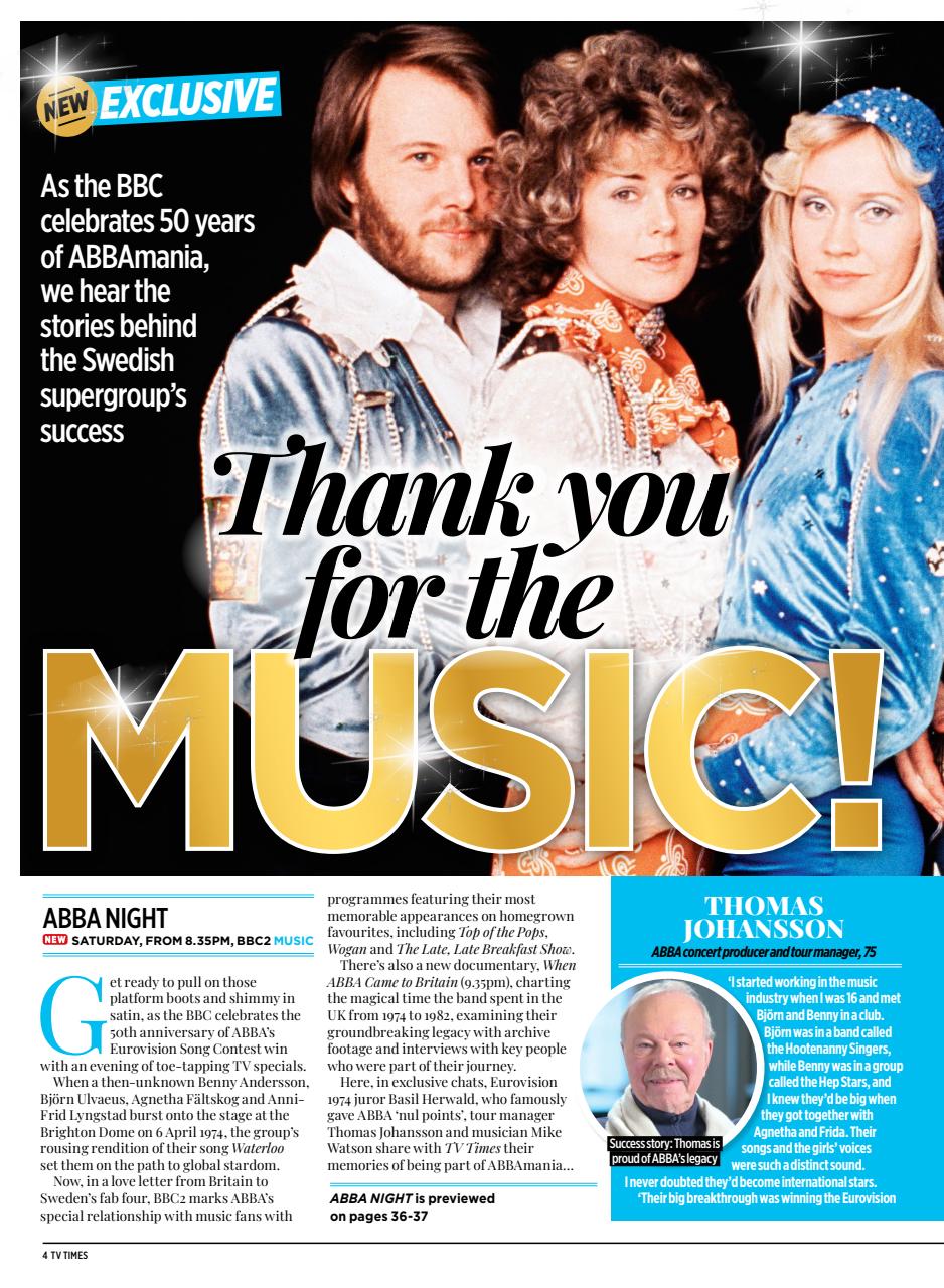 TV Times Preview Pages