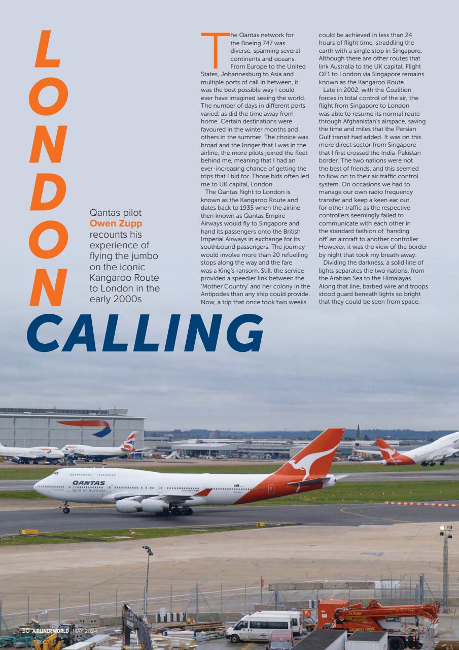 Airliner World Magazine - May 2024 Back Issue