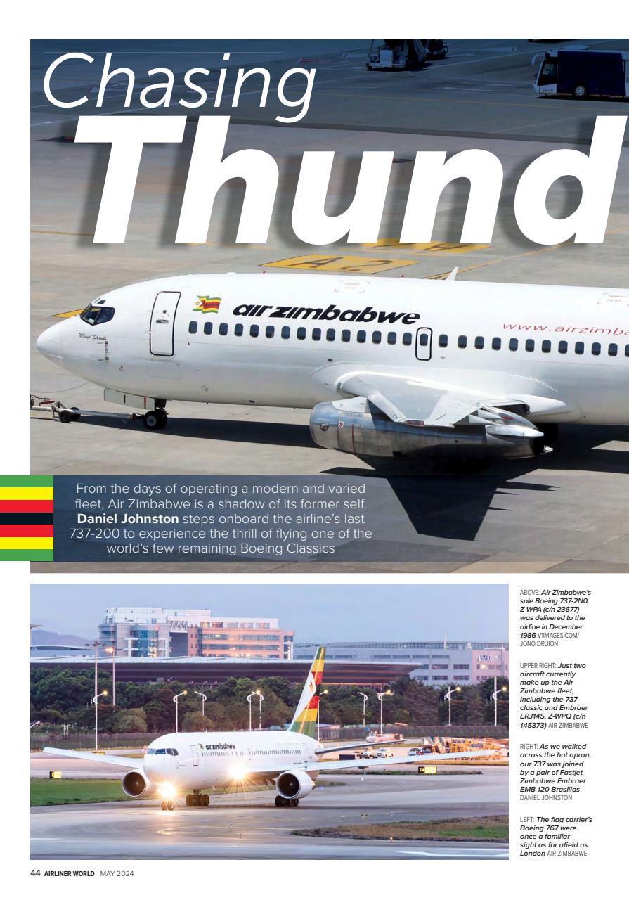 Airliner World Magazine - May 2024 Back Issue