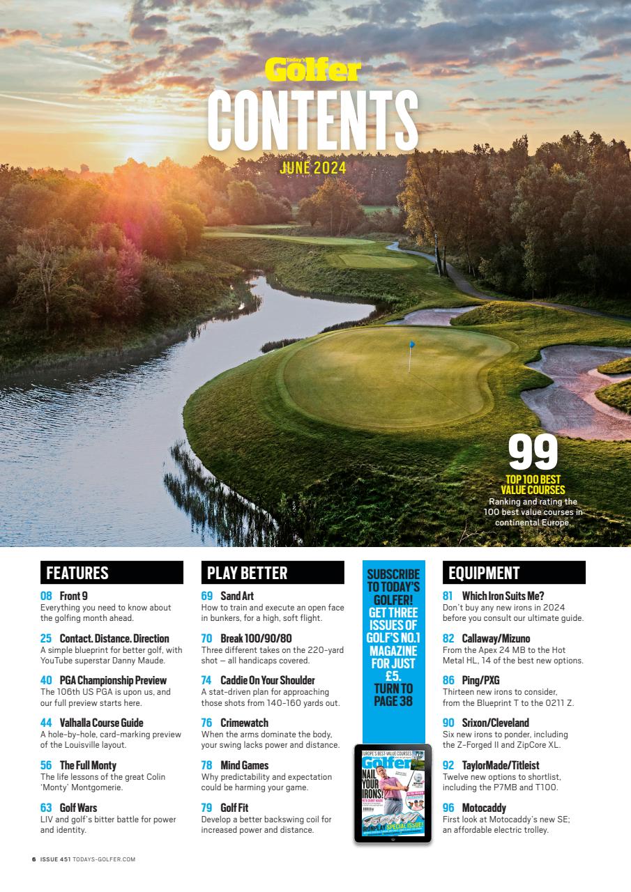 Today's Golfer Preview Pages