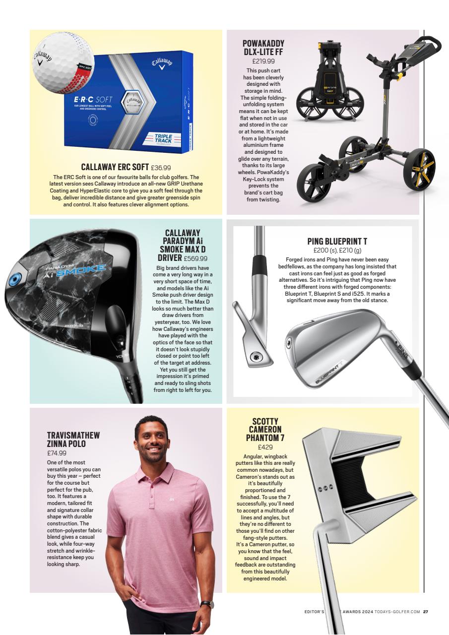 Today's Golfer Preview Pages