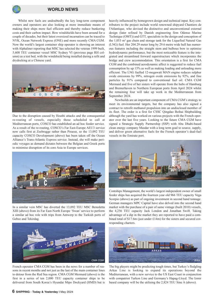 Shipping Today & Yesterday Preview Pages