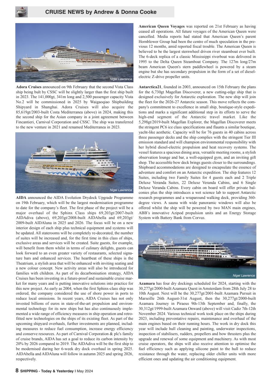 Shipping Today & Yesterday Preview Pages