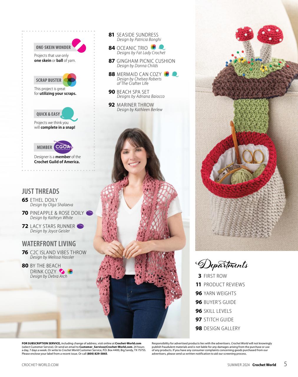 Crochet World Preview Pages