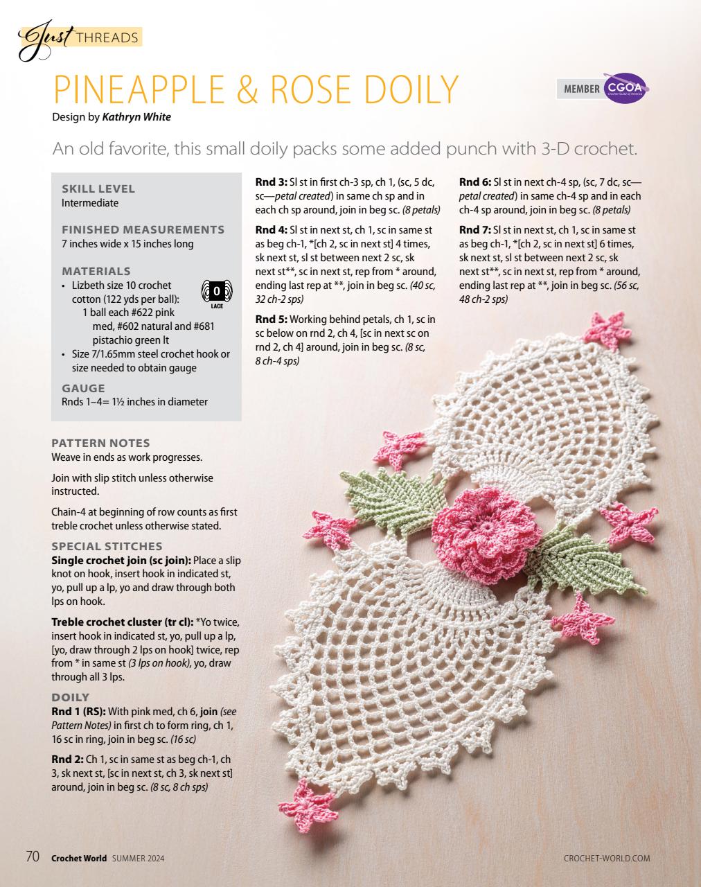 Crochet World Preview Pages