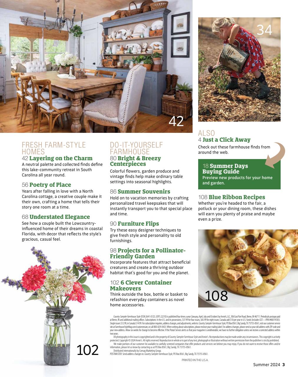 Farmhouse Style Preview Pages