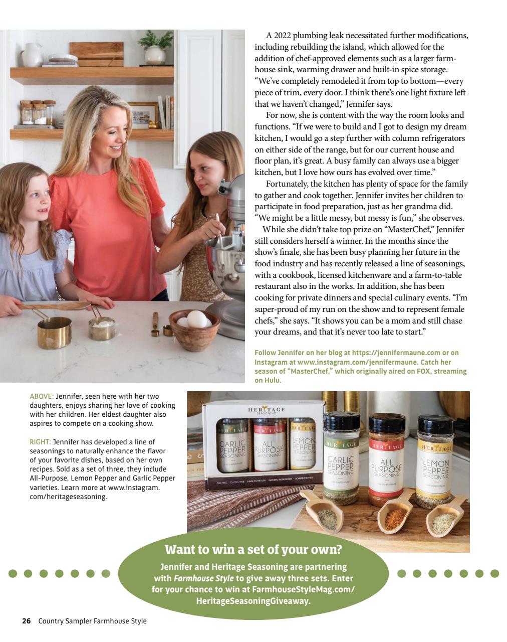 Farmhouse Style Preview Pages