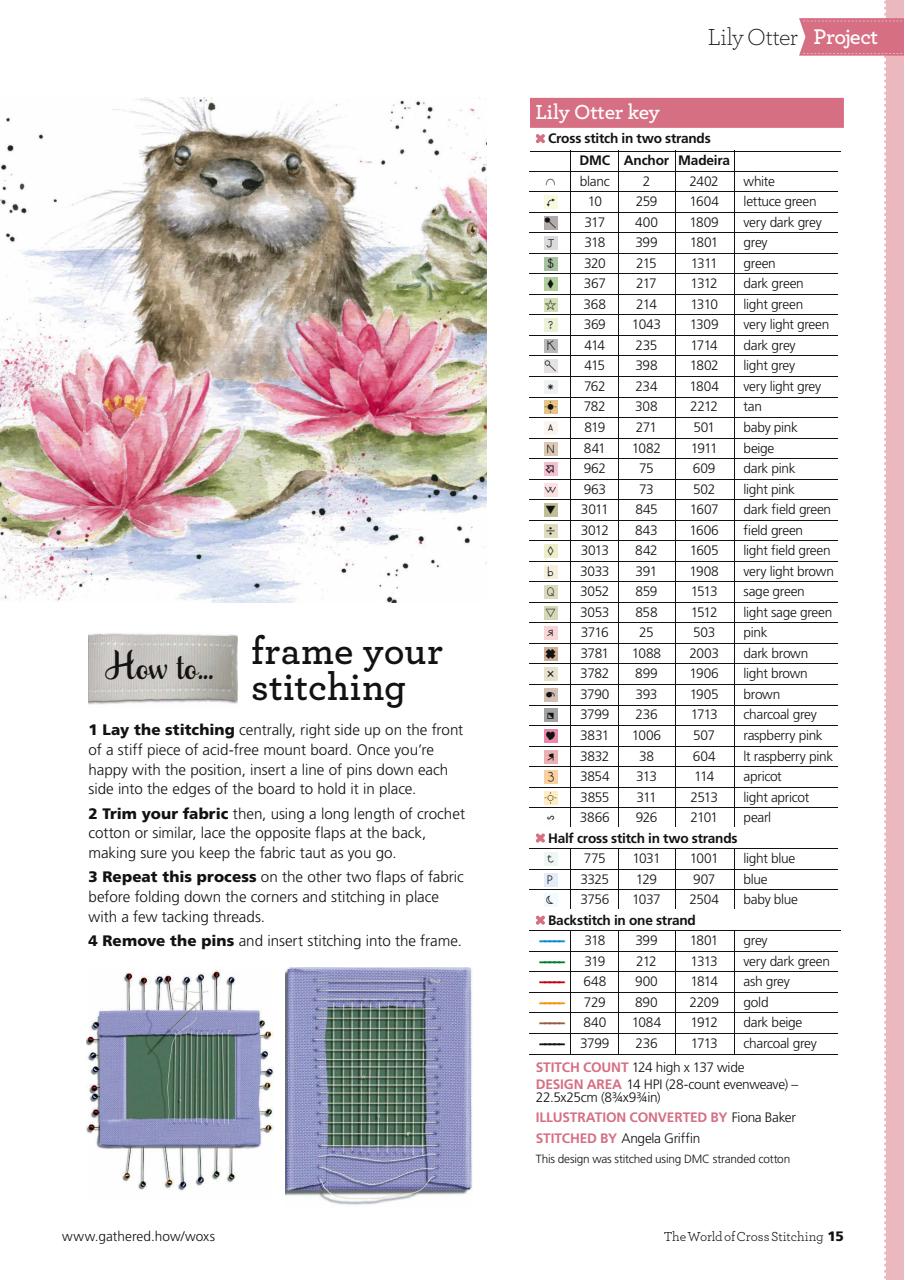 The World of Cross Stitching Preview Pages