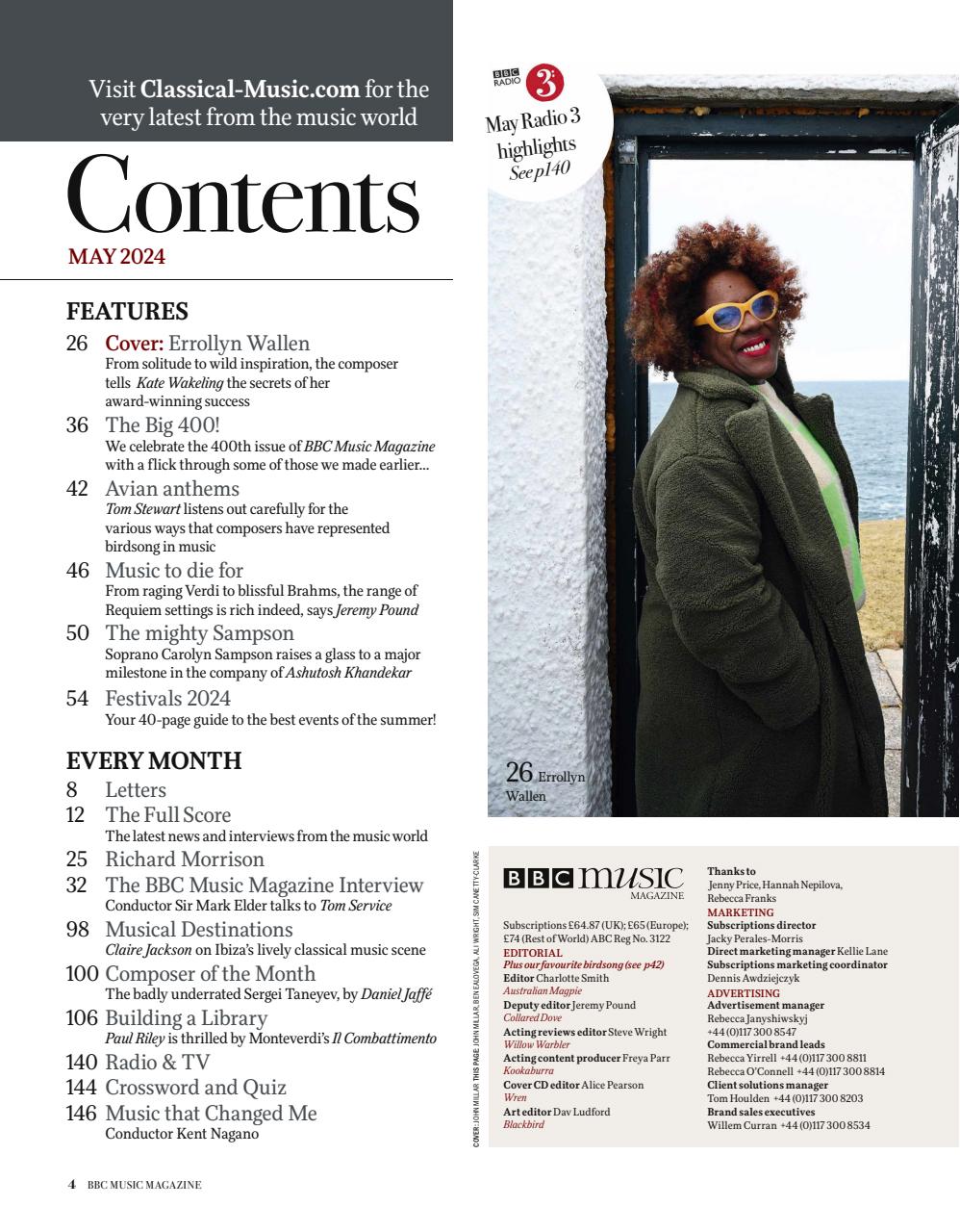 BBC Music Magazine Preview Pages