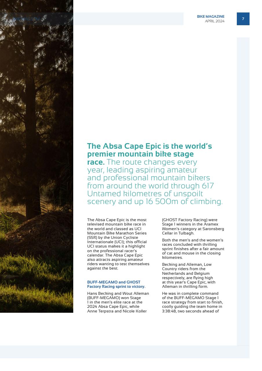 BIKE Magazine Preview Pages