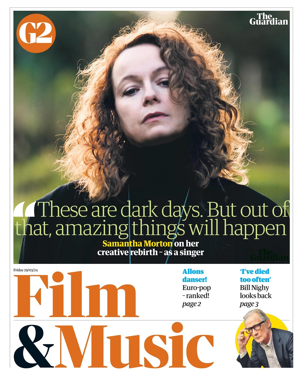 The Guardian Newspaper Preview Pages