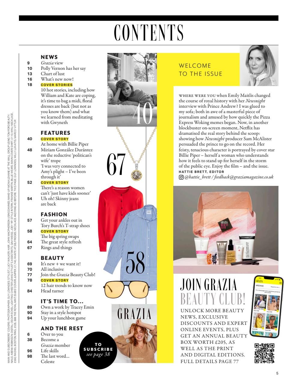 Grazia Preview Pages