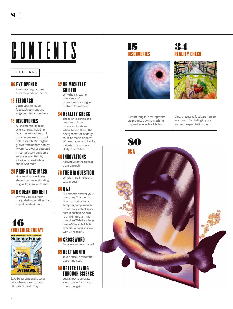 BBC Science Focus Magazine Preview Pages