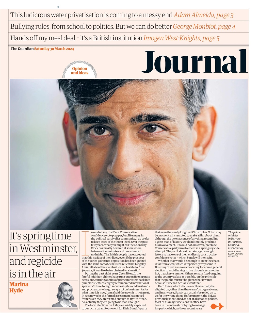 The Guardian Newspaper Preview Pages