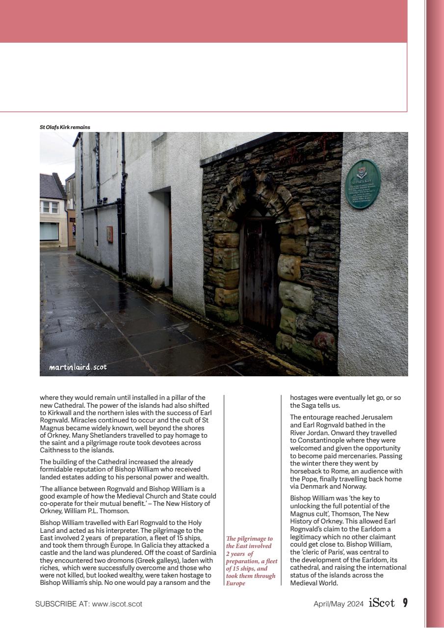 iScot Magazine Preview Pages