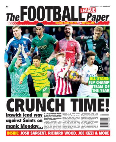 The Football League Paper issue 31 March 2024