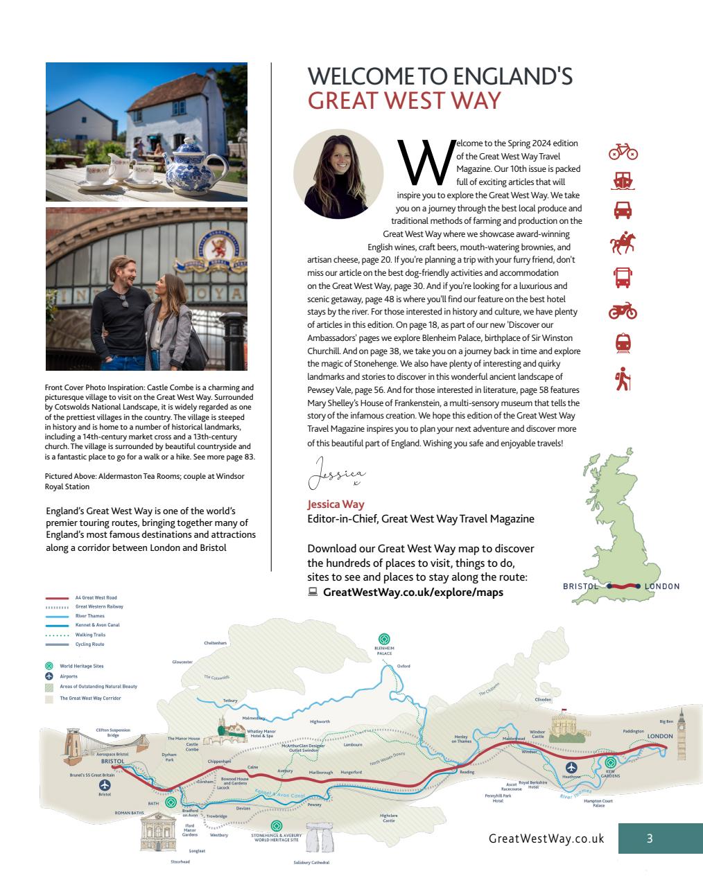 Great West Way Travel Preview Pages