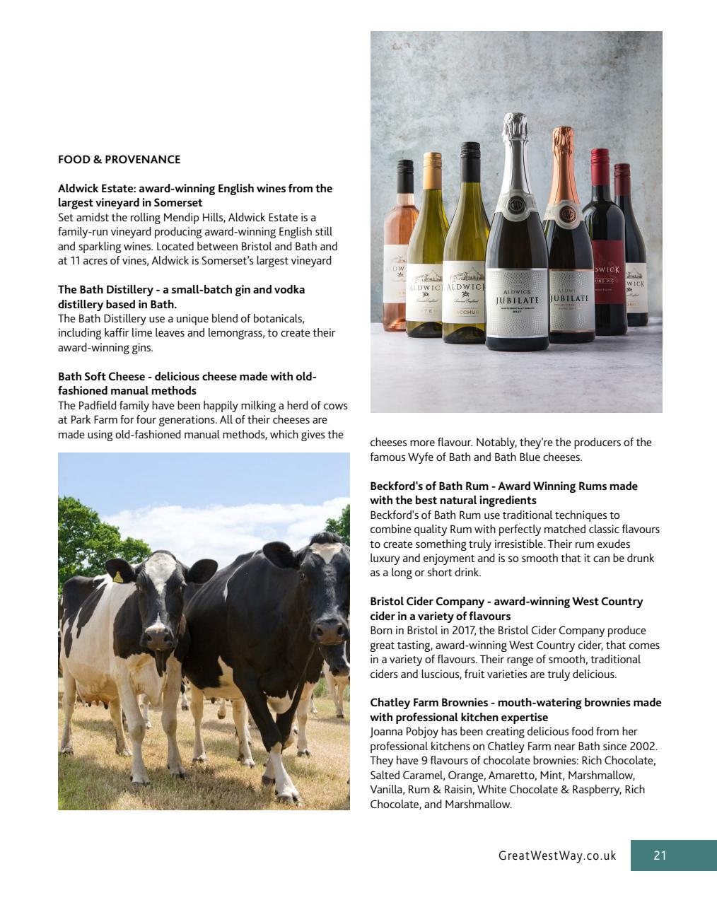 Great West Way Travel Preview Pages