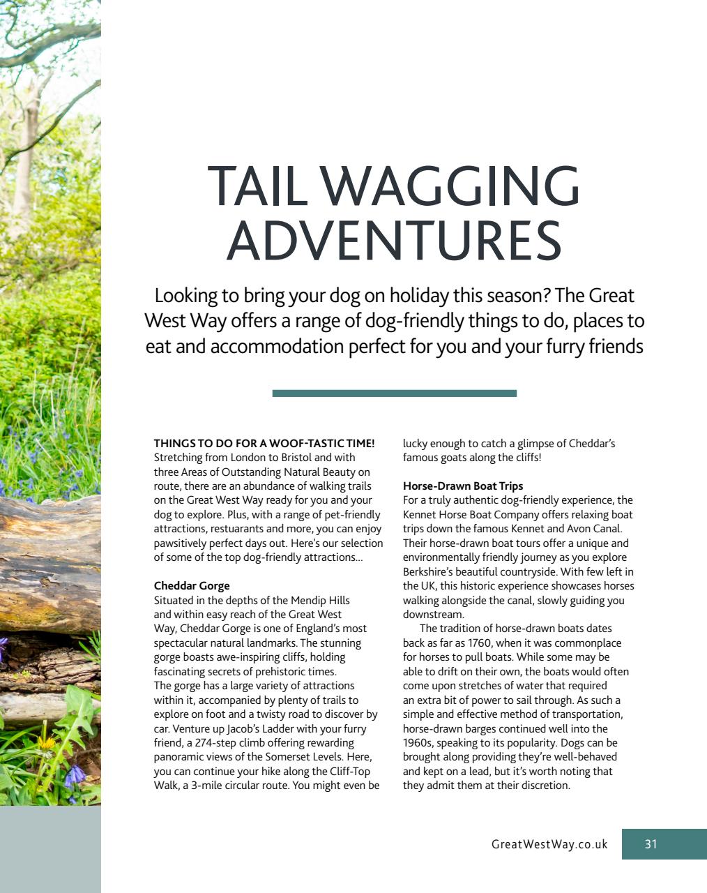 Great West Way Travel Preview Pages