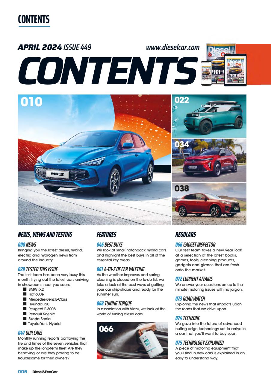 Diesel&EcoCar Magazine Preview Pages
