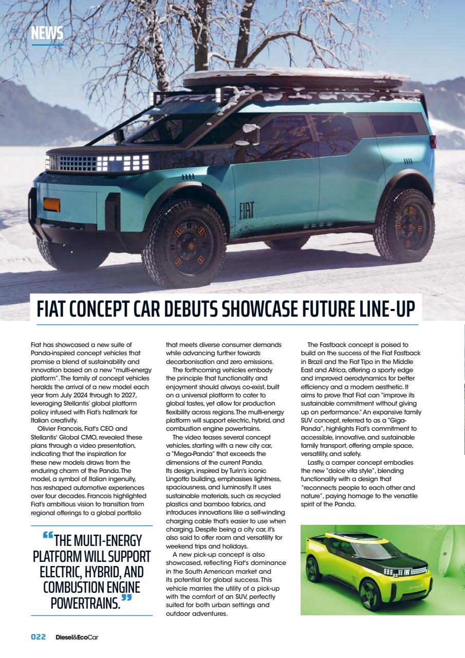 Diesel&EcoCar Magazine Preview Pages