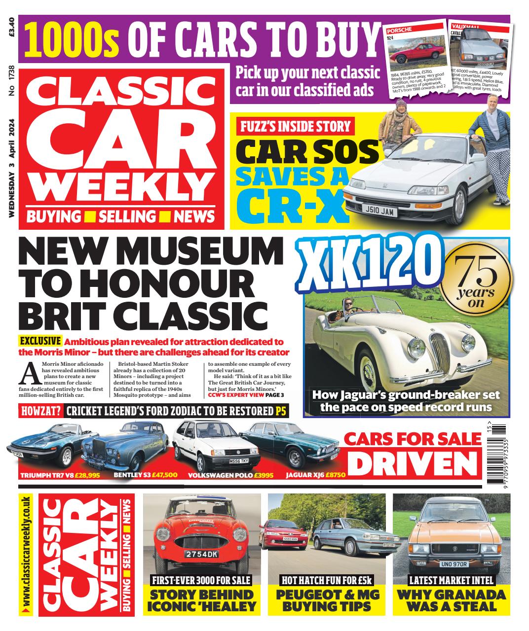 Classic Car Weekly Preview Pages