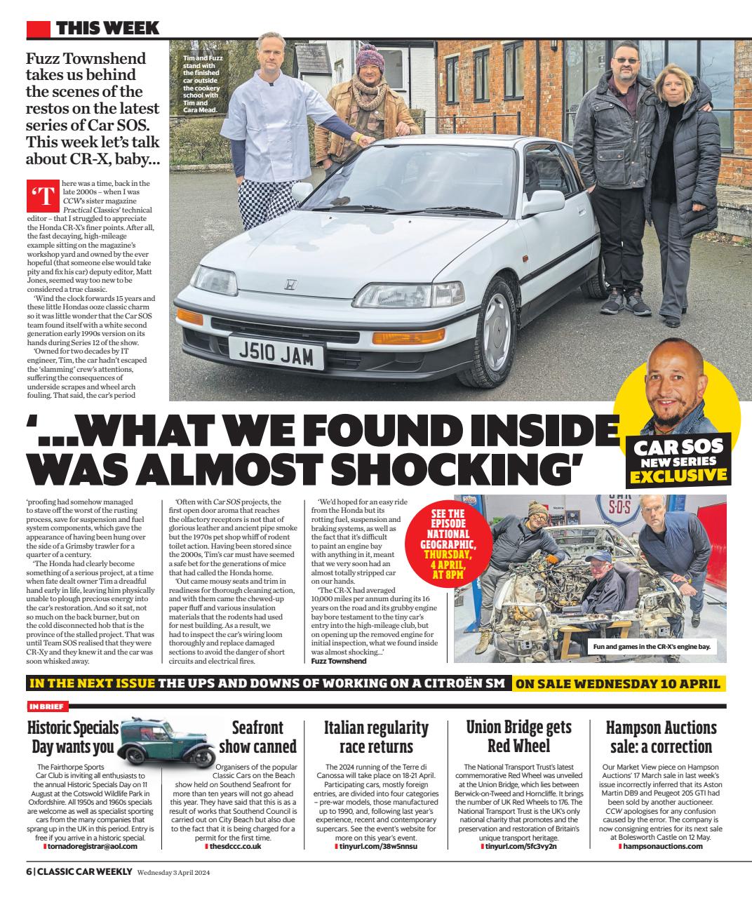 Classic Car Weekly Preview Pages