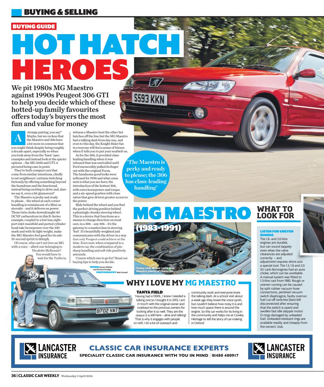 Classic Car Weekly Preview Pages