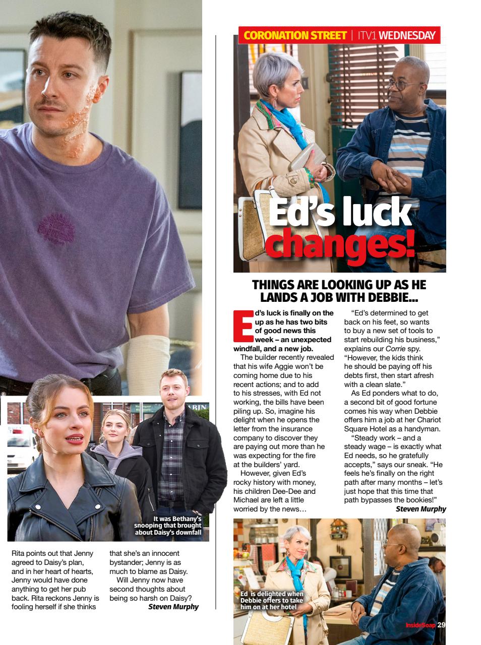 Inside Soap Preview Pages