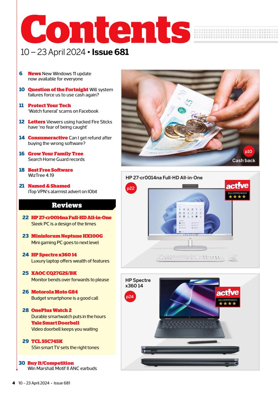 Computer Active Preview Pages