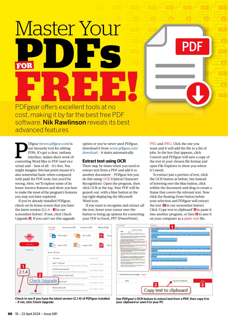 Computer Active Preview Pages