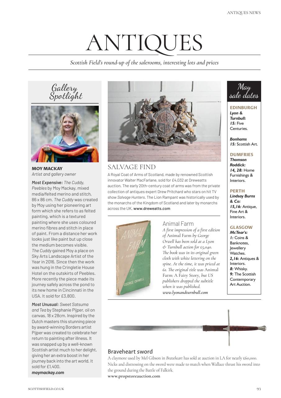 Scottish Field Preview Pages