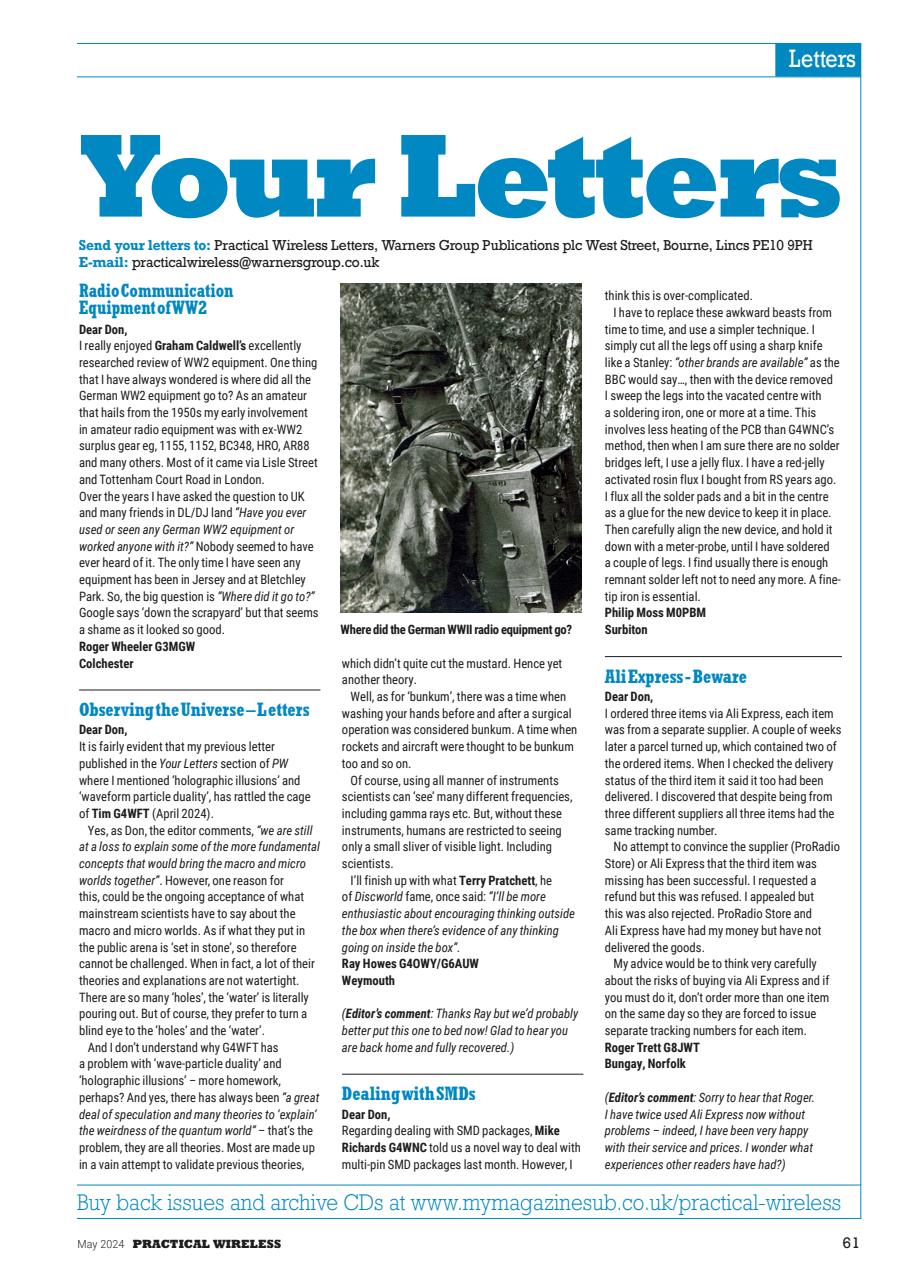 Practical Wireless Preview Pages