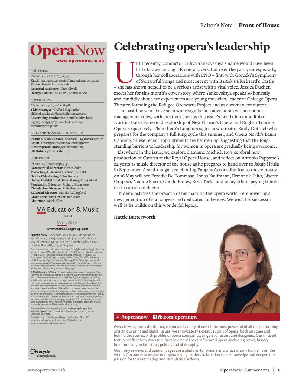 Opera Now Preview Pages